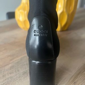 Black Gucci boot